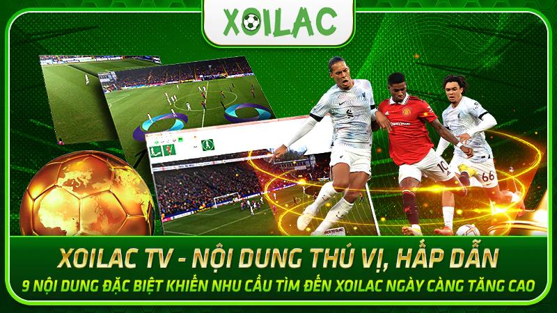 Các giải đấu bóng đá được Xoilac phát sóng trực tiếp